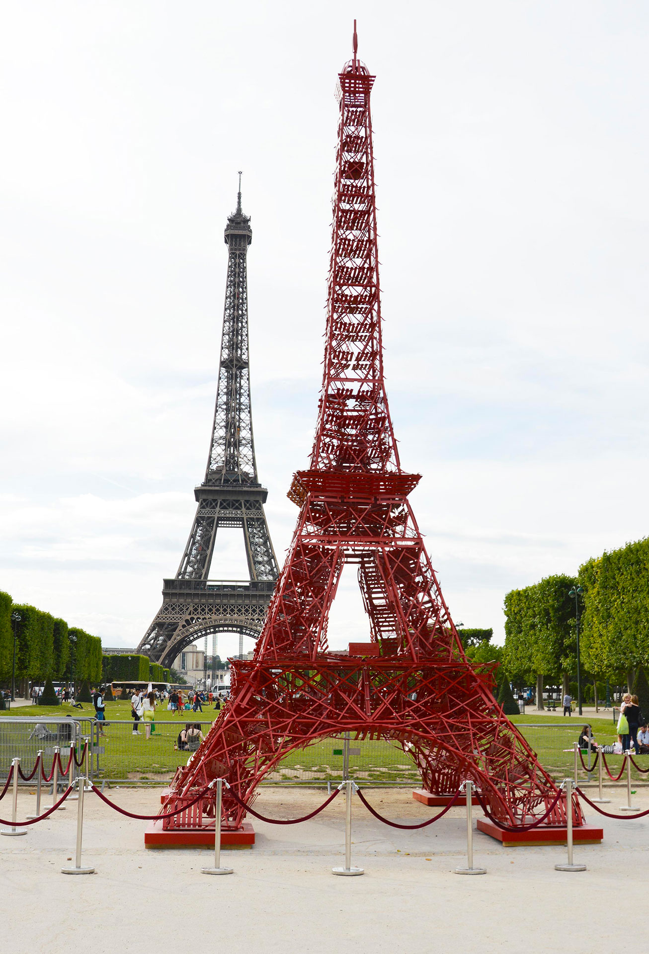 Publicité / campagne / graphisme / édition pour la communication événementielle de Fermob à Paris