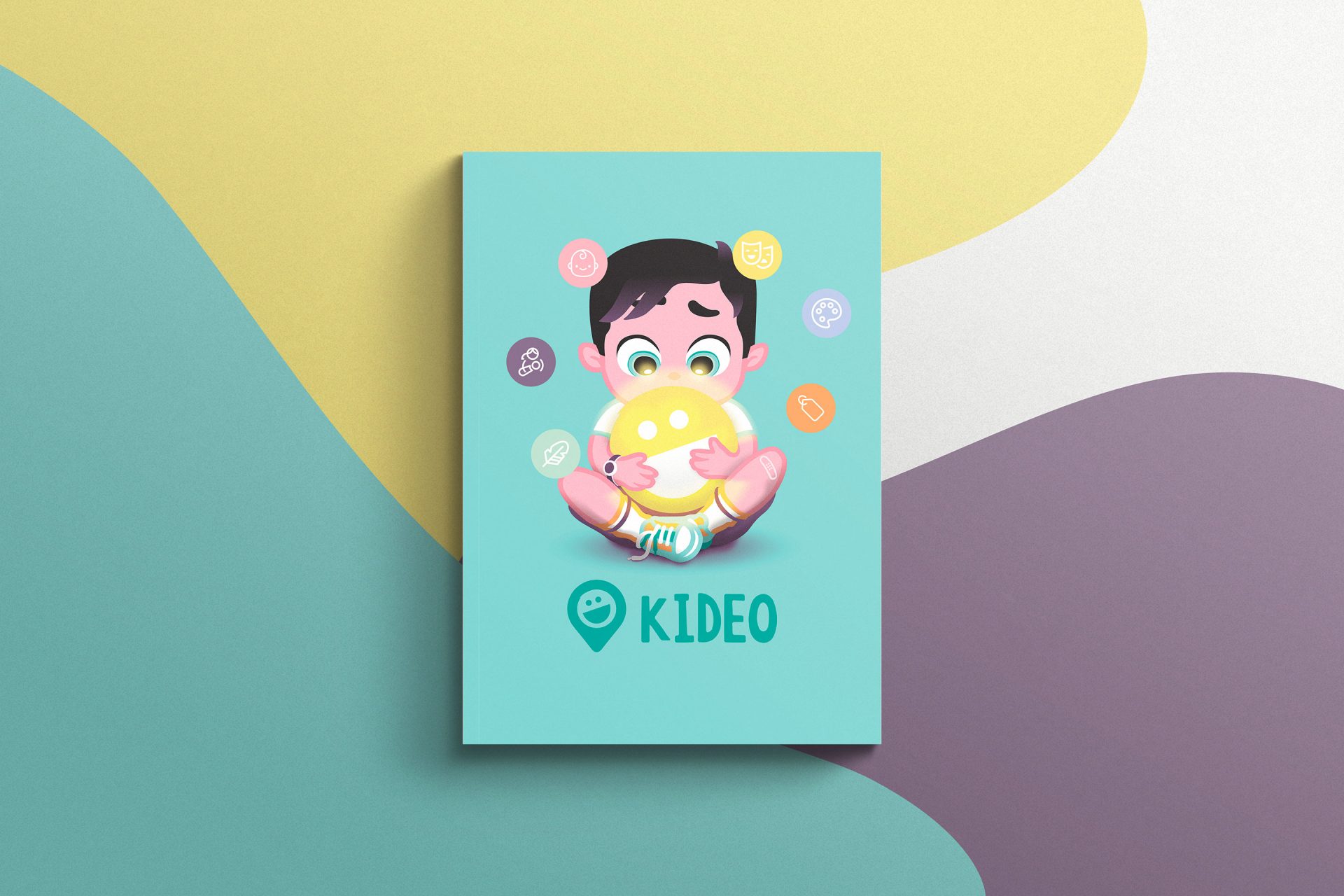 Webdesign / graphisme / édition pour le site internet Kideo en Nouvelle-Calédonie