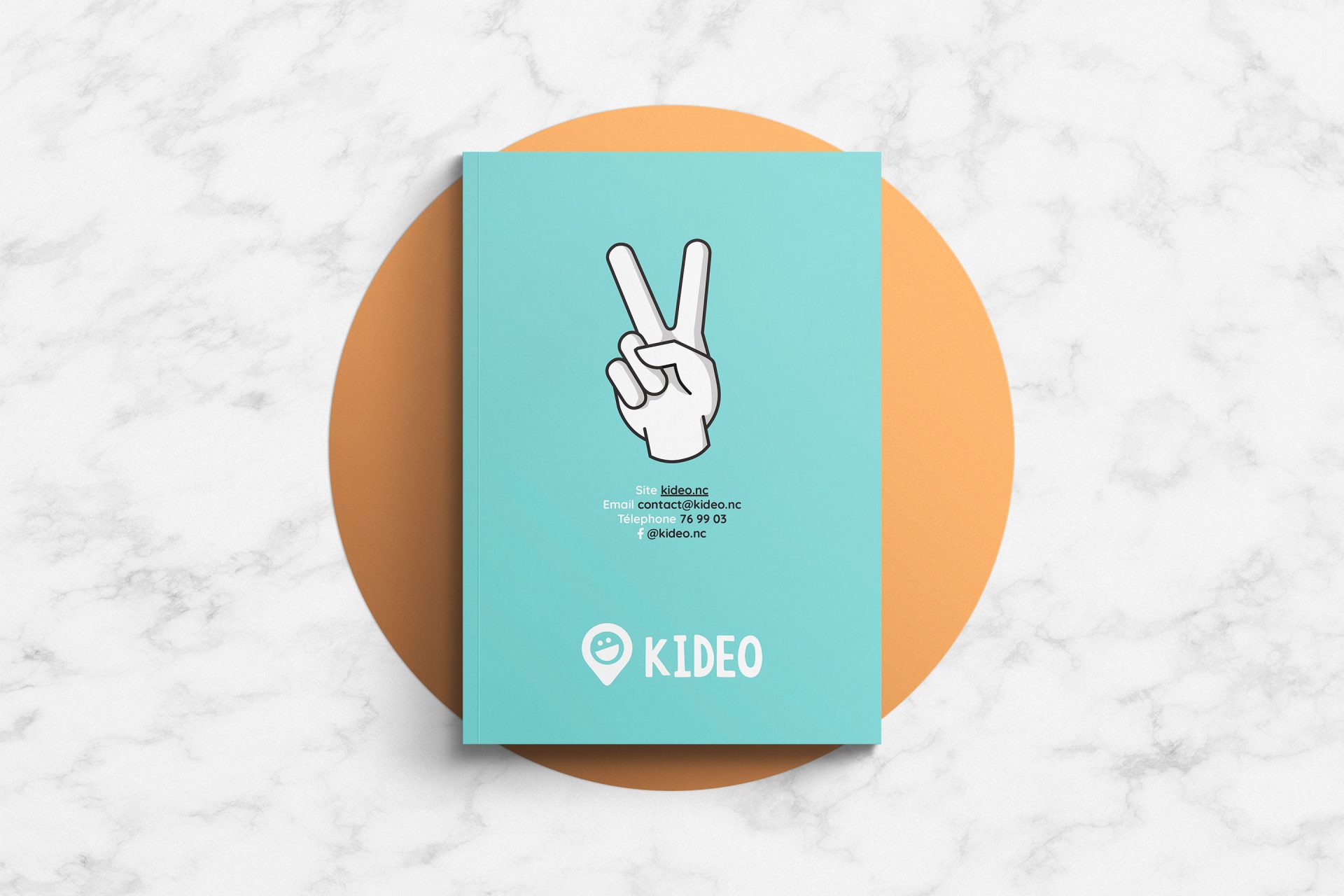 Webdesign / graphisme / édition pour le site internet Kideo en Nouvelle-Calédonie