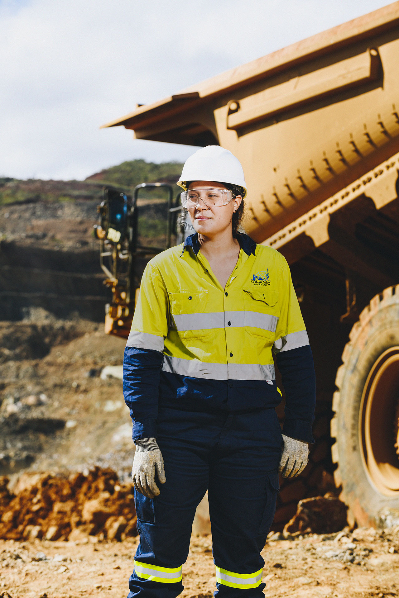 Publicité / campagne / graphisme / shooting pour Koniambo Nickel SAS en Nouvelle-Calédonie