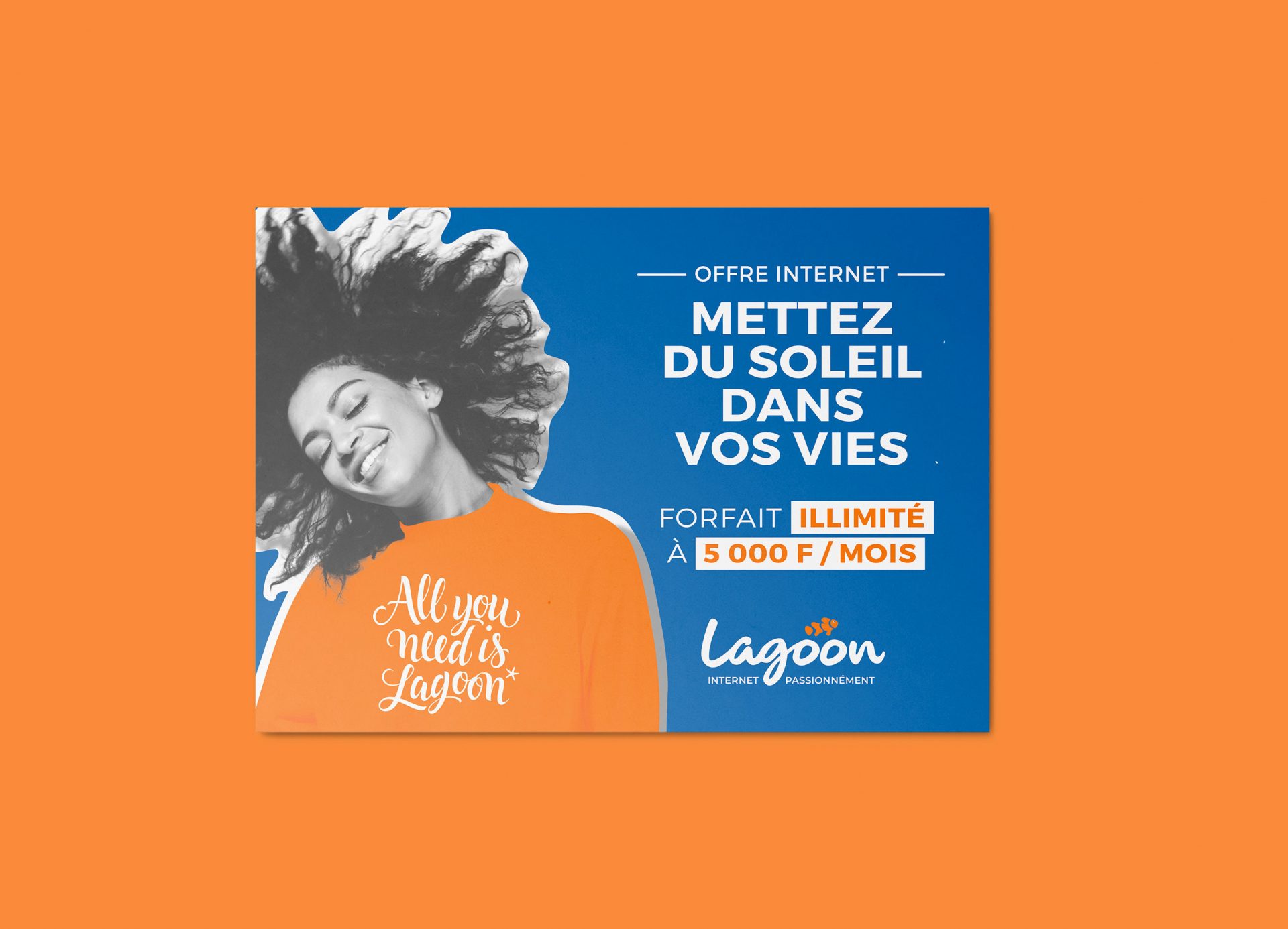 Webdesign / graphisme / logo / publicité / campagne pour Lagoon en Nouvelle-Calédonie