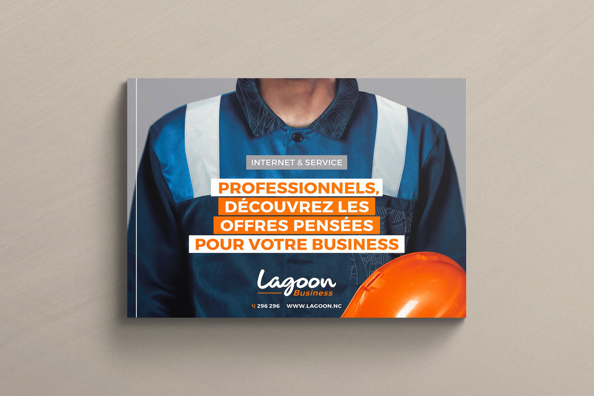 Webdesign / graphisme / logo / publicité / campagne pour Lagoon en Nouvelle-Calédonie