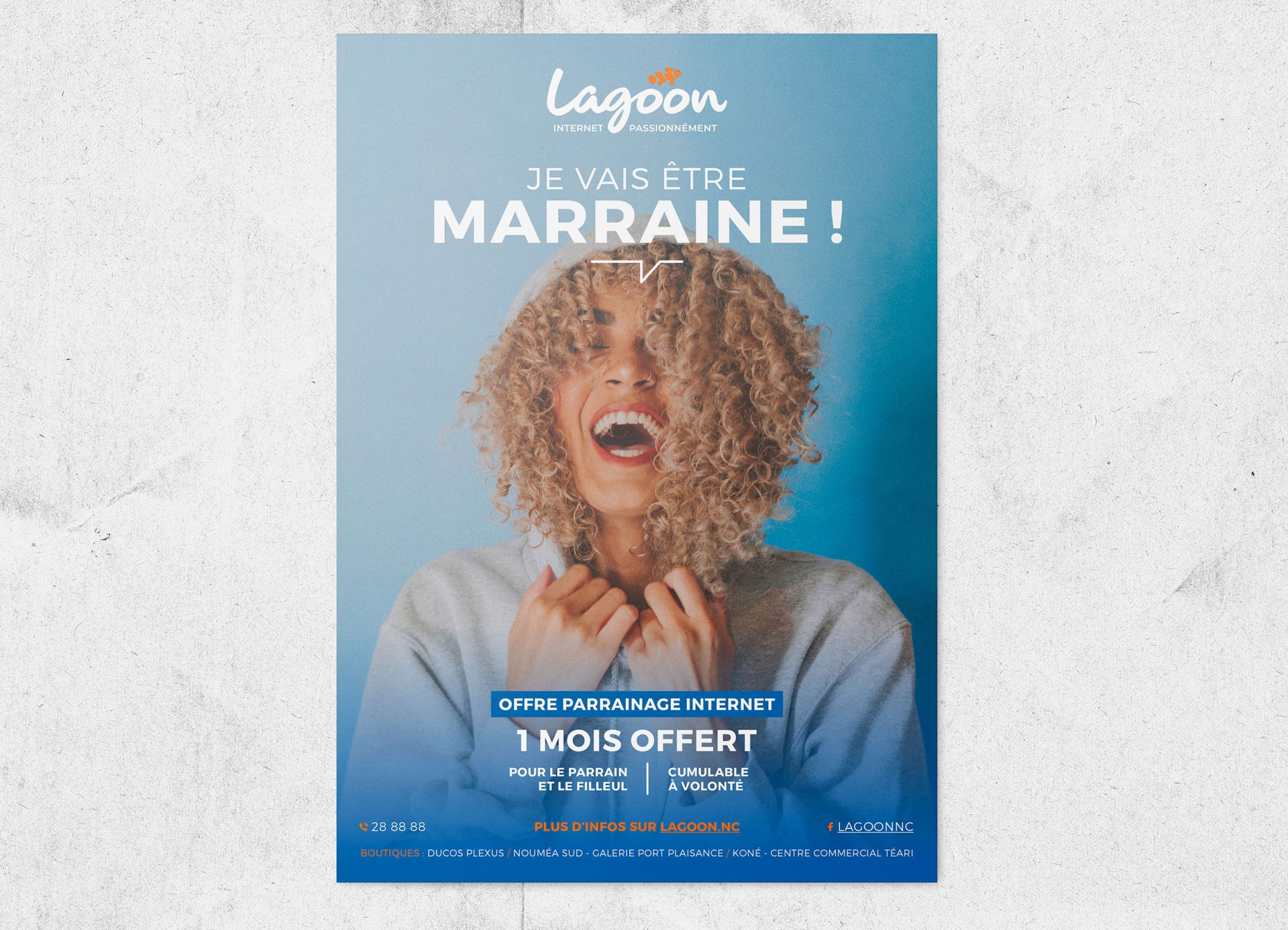 Webdesign / graphisme / logo / publicité / campagne pour Lagoon en Nouvelle-Calédonie