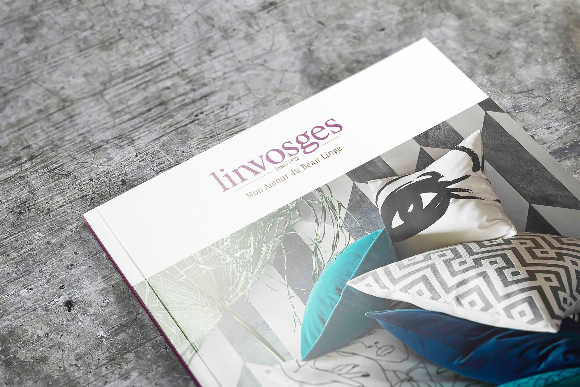 Édition / graphisme pour le catalogue / magazine Linvosges