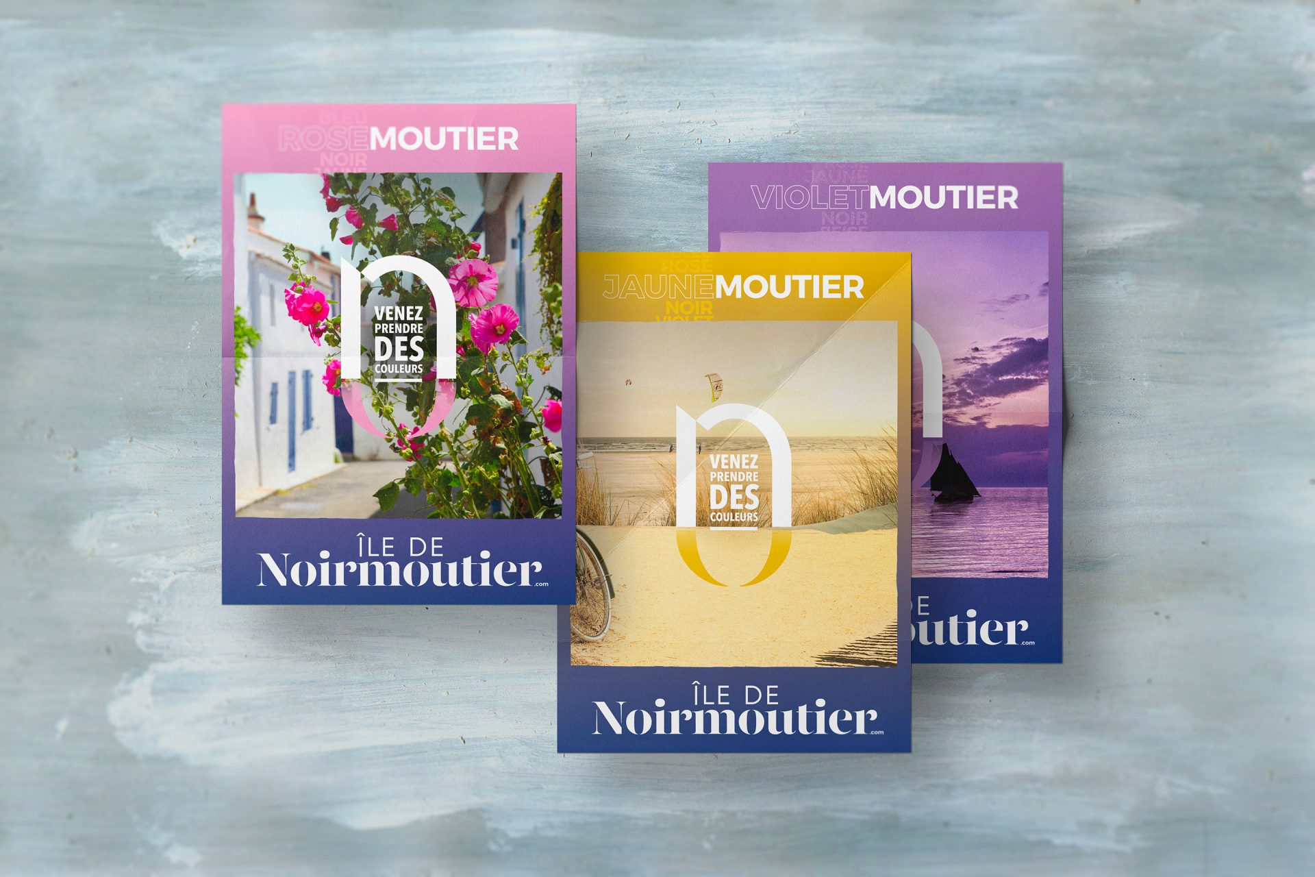 Publicité / campagne pour la communication institutionnelle de l’île de Noirmoutier et l’office du tourisme