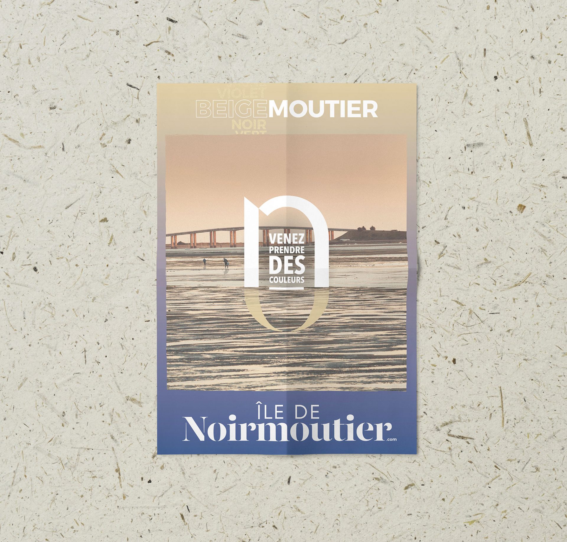 Publicité / campagne pour la communication institutionnelle de l’île de Noirmoutier et l’office du tourisme