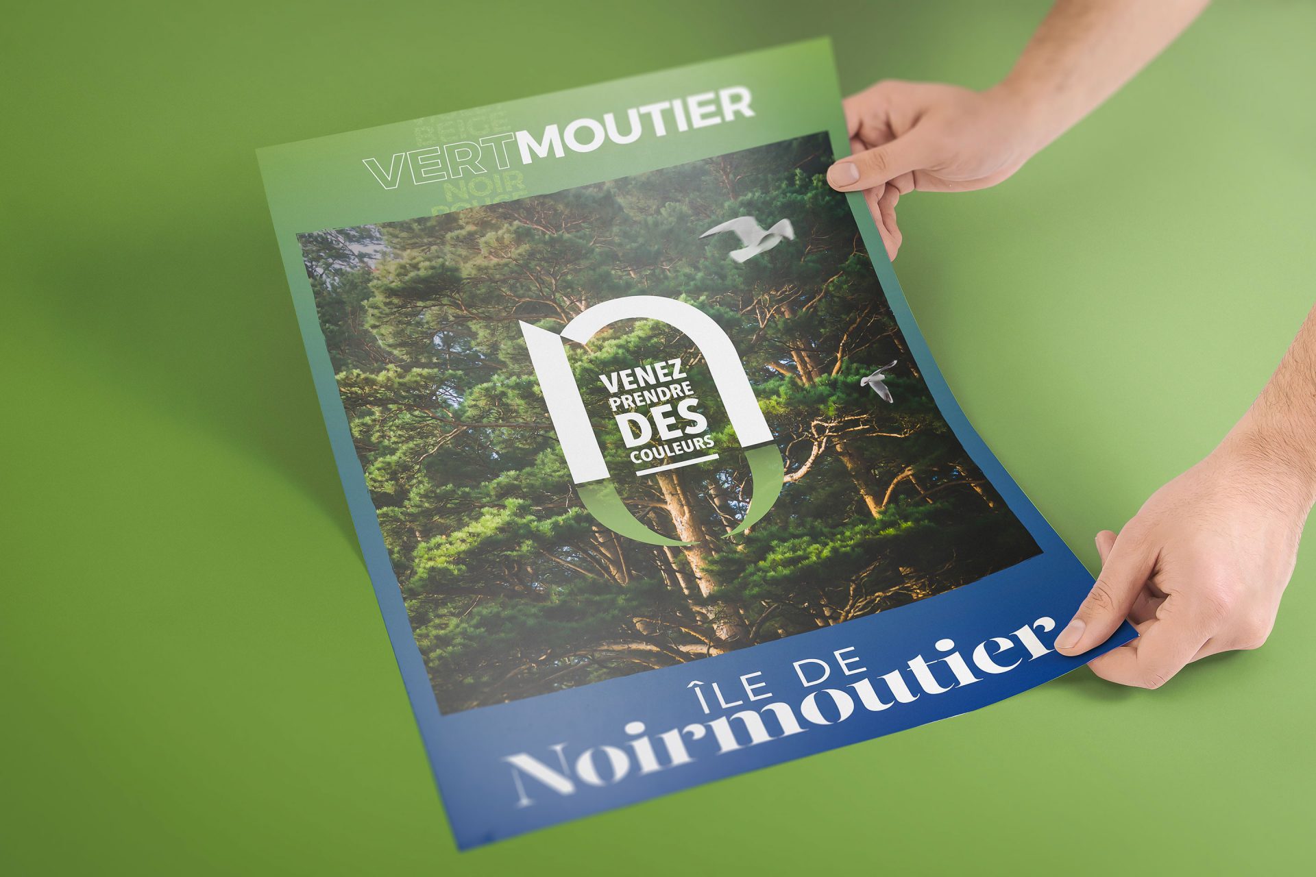 Publicité / campagne pour la communication institutionnelle de l’île de Noirmoutier et l’office du tourisme