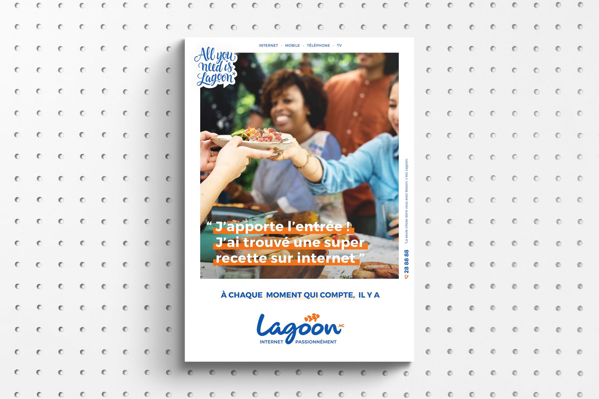 Webdesign / graphisme / logo / publicité / campagne pour Lagoon en Nouvelle-Calédonie